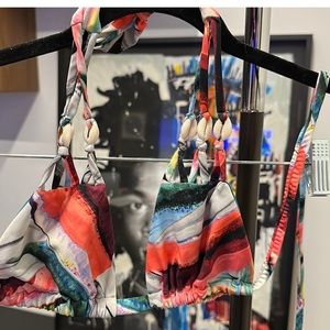 Montce bikini top with shells